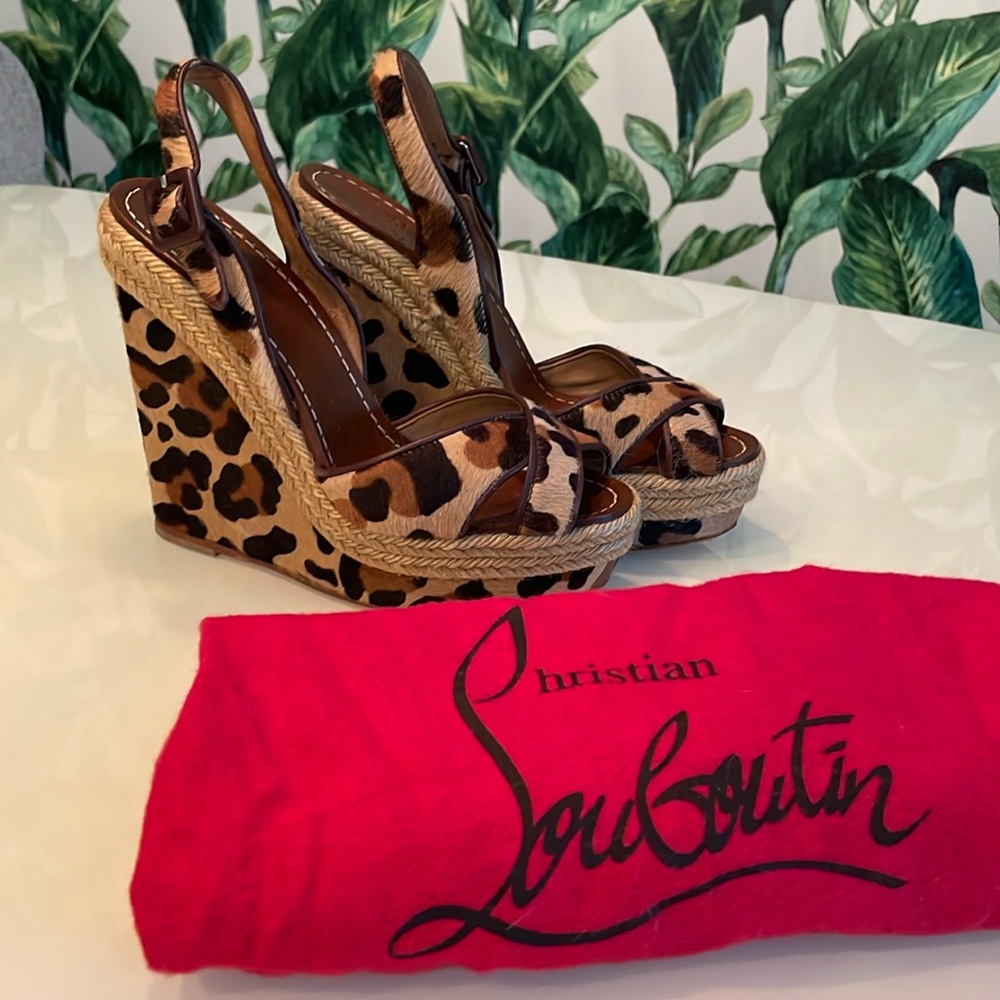 Louboutin platform sandals